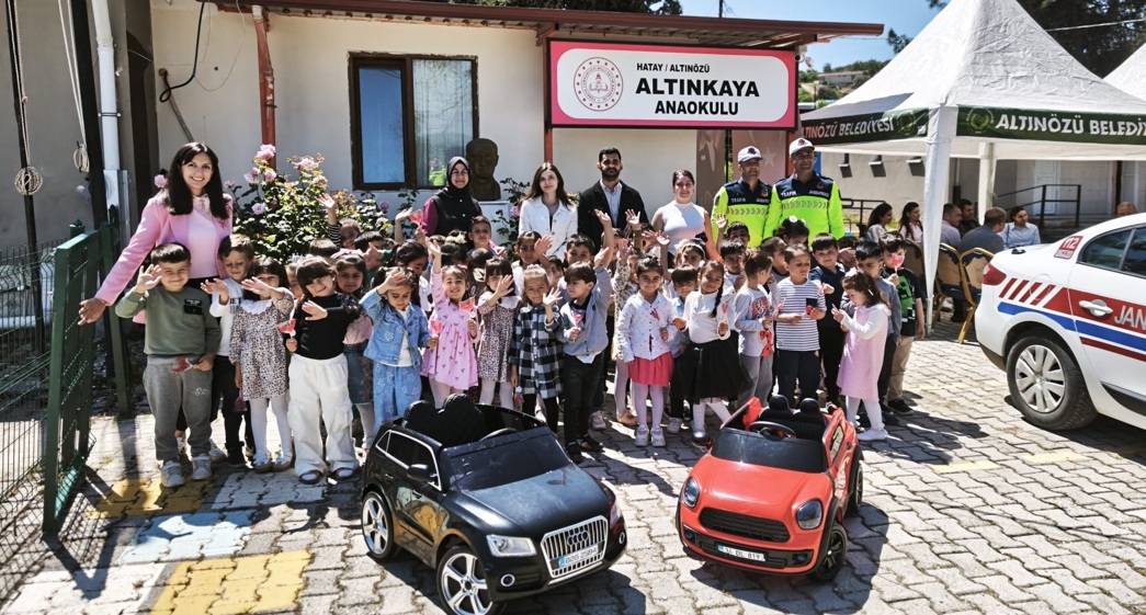 Altınkaya’lı Miniklere Uygulamalı Trafik Eğitimi