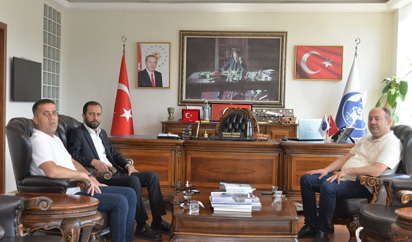 Ayakkabıcılar Odası Başkanı Aydın’dan Başkan Yalçın’a Ziyaret haber fotoğrafı