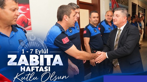 Başkan Amaç Zabıta Haftası’nı Kutladı haber fotoğrafı