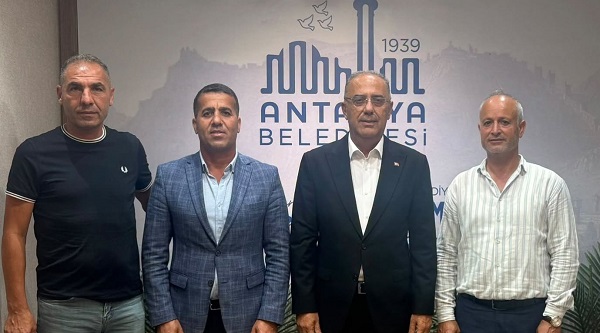 Başkan Aydın’dan Başkan Yapar’a Ziyaret haber fotoğrafı