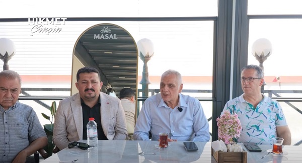 Başkan Çinçin Serinyol Esnafı İle Bir Araya Geldi