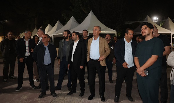 BAŞKAN YAPAR FESTİVAL ALANINI İNCELEDİ 
