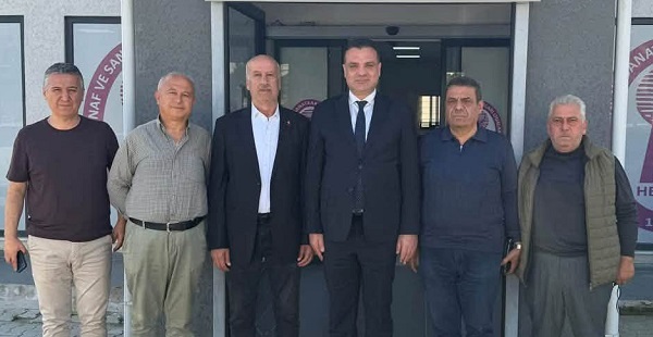 Bucak ve Kelahmetoğlu’ndan HESOB Başkanı Yılmaz’a Ziyaret