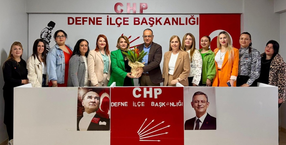 CHP Defne Kadın Kollarından Gönenç’e  Hayırlı Olsun  Ziyareti