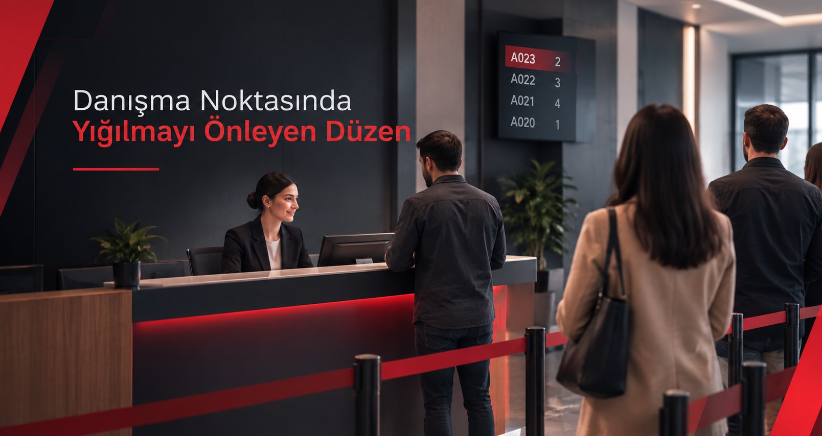 Danışma Noktasında Yığılmayı Önleyen Düzen