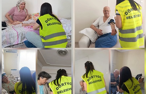 Dörtyol Belediyesi Evde Bakım Hizmetleri Vatandaşların Yanında haber fotoğrafı