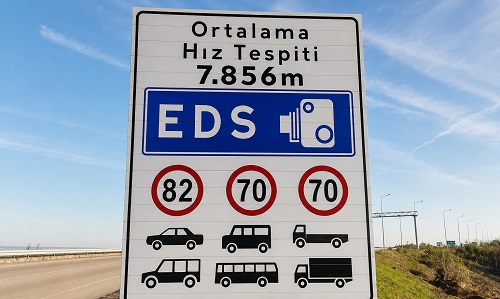 EDS Üzerinden 56 ile 71 Km Hıza Akıl Küpü Trafik Cezası! haber fotoğrafı