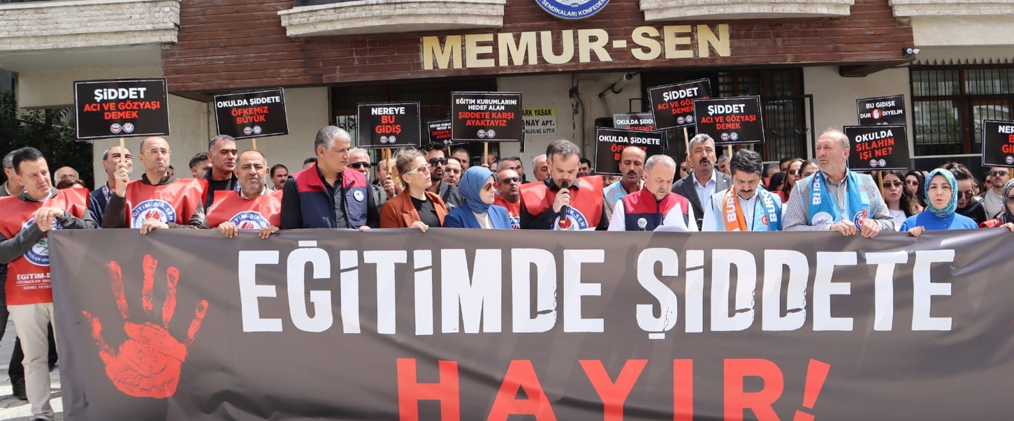 Eğitimciler Savunmasız Ve Korunmasız Bırakılmamalıdır! haber fotoğrafı