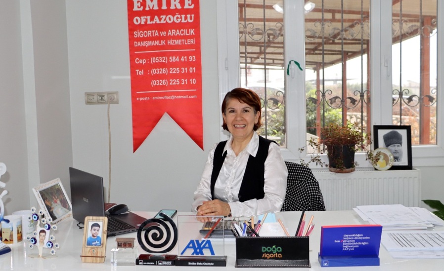 Emire Oflazoğlu Yeni Ofisinde Hizmete Başladı