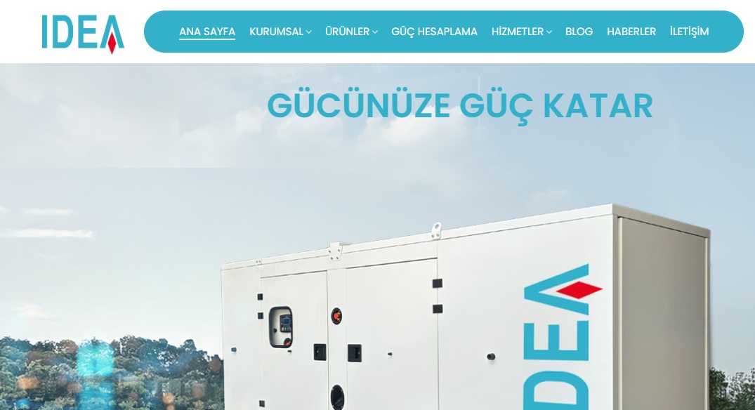 Gücünüzün ve Güvencenizin Mimarı: IDEA Jeneratör