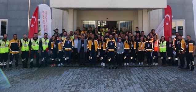 Hatay 112 Ambulans Rallisi Tamamlandı haber fotoğrafı