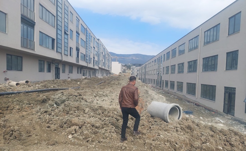 Hatay Ayakkabıcılar Sitesi’nde Altyapı Çalışmaları Başladı