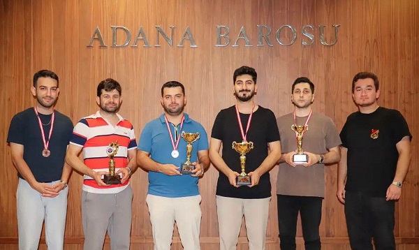 Hatay Barosu Satranç Turnuvası’nda İkinci Oldu