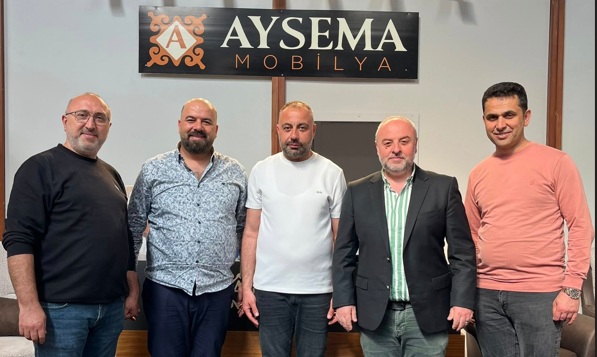 Hatay Beşiktaşlılar Derneği’nden 5. Hatay Mobilya Fuarı’na Ziyaret