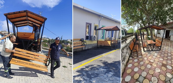 HBB’den Şenköy’deki Okul ve İbadethanelere Kamelya Desteği