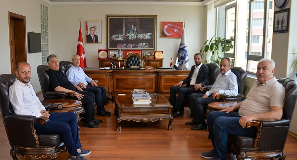 HMKÜ Rektörü Prof. Dr. Eren ve Başkan Yalçın’dan Ziyaret