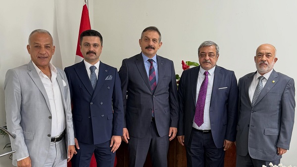 HTB Başkanı Kuseyri’ye Ziyaretler Devam Ediyor haber fotoğrafı