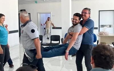 İlk Yardım, Taşıma Teknikleri ve Sivil Savunma Tatbikatı Gerçekleştirildi 