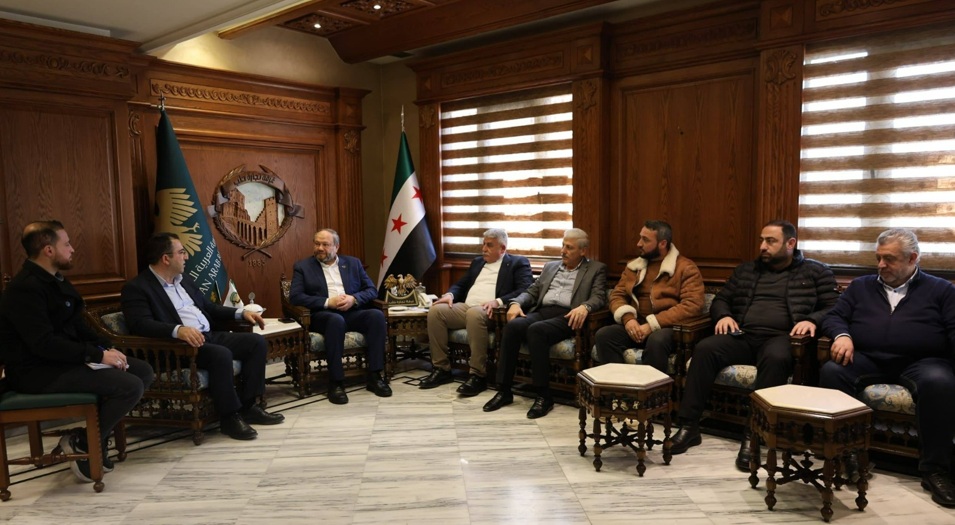 İmrek’ten Halep Ticaret Odası’na Ziyaret