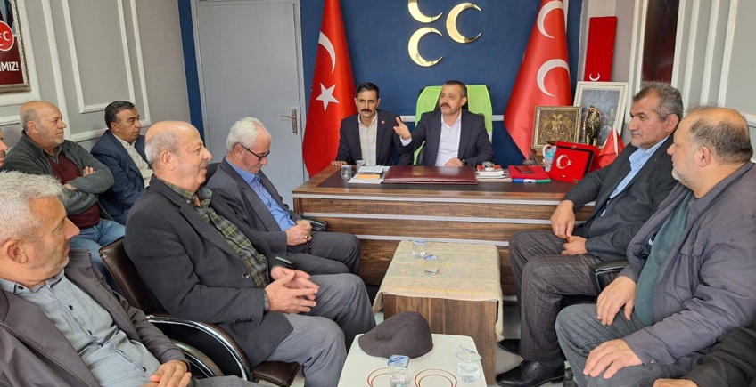 MHP Altınözü ilçe teşkilatı Türk başkanlığında toplandı