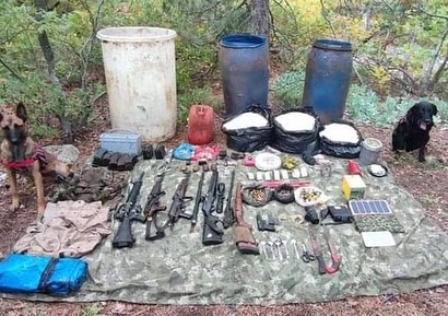 PKK’nın silah depoları imha edildi!