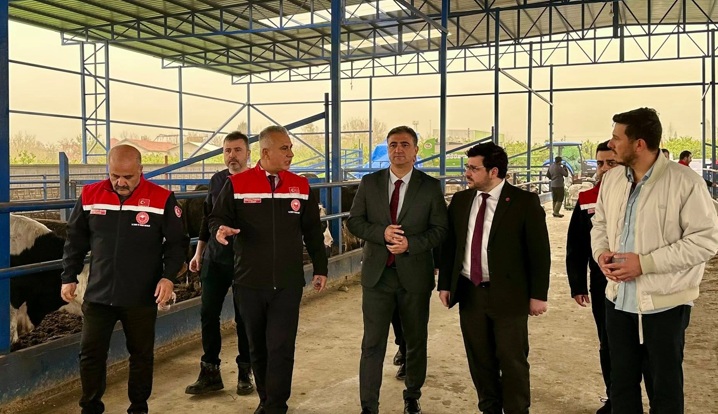 Tanrıkulu tesis ziyaretinde bulundu