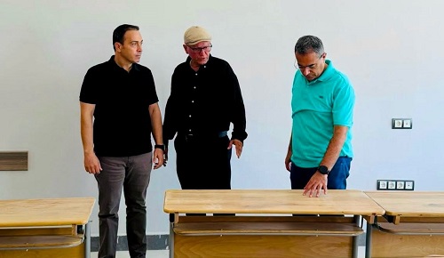 Tecimen ve Aksu’dan Antakya Lisesi’ne Ziyaret haber fotoğrafı