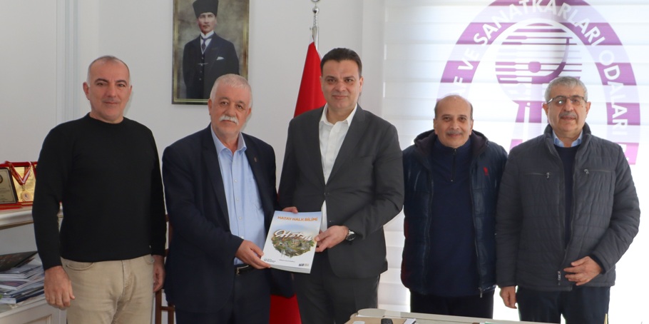 TGC Hatay Temsilciliği’nden HESOB Başkanı  Yılmaz’a Ziyaret