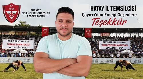 TGGF Hatay İl Temsilcisi Çayırcı’dan Emeği Geçenlere Teşekkür