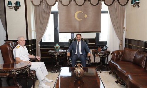 Tuğamiral Çevik’ten Vali Masatlı’ya Veda Ziyareti haber fotoğrafı