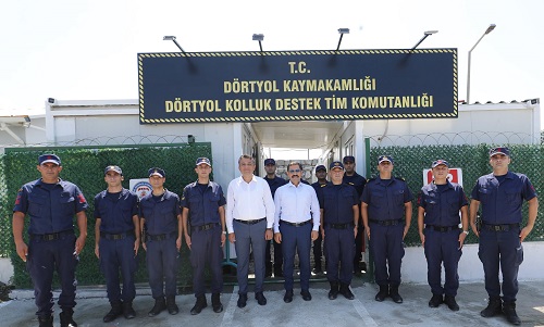 Vali Masatlı’dan Sahil Güvenlik Kolluk Destek Timi Komutanlığı’na Ziyaret haber fotoğrafı