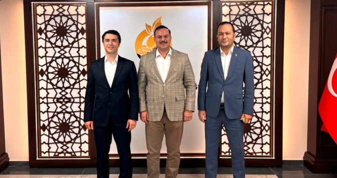 Vali yardımcılarından Kaymakam Şahin’e ziyaret haber fotoğrafı