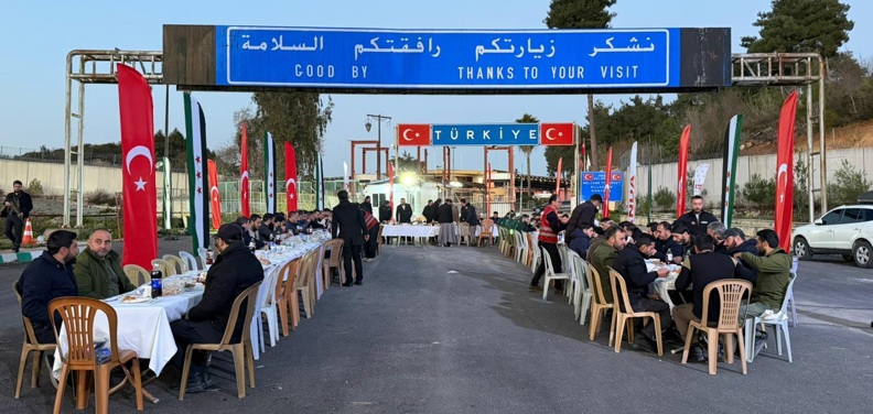 Yayladağı Gümrük Kapısı’nda Dostluk İftarı